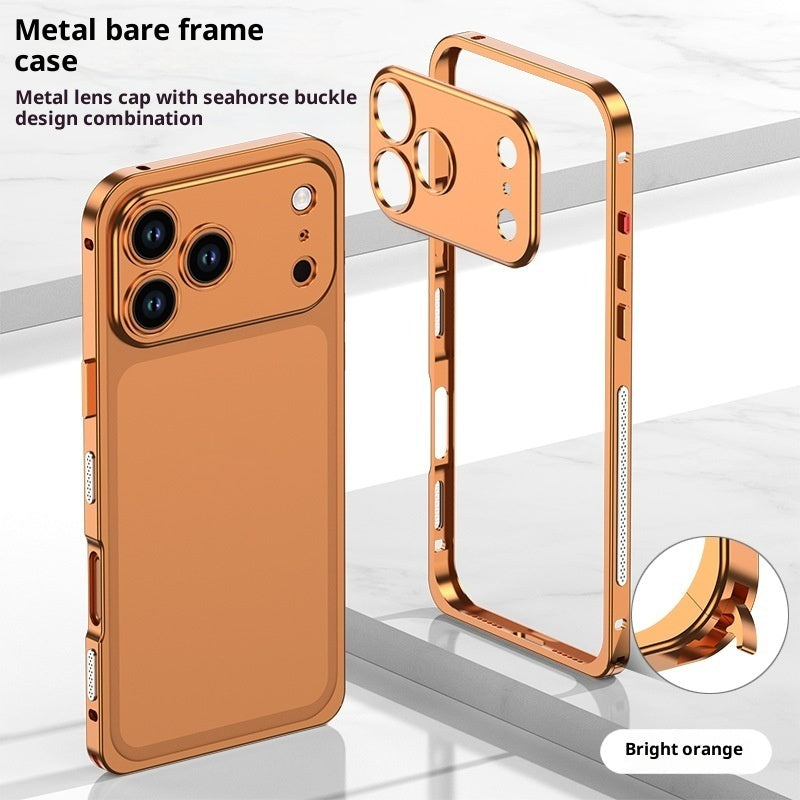 ArmorCase™ Metal Frame Lens Protection Case (iPhone 12–14)