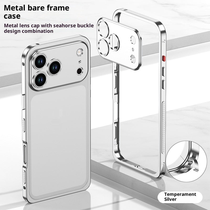 ArmorCase™ Metal Frame Lens Protection Case (iPhone 12–14)