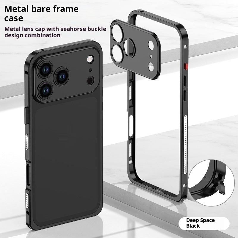 ArmorCase™ Metal Frame Lens Protection Case (iPhone 12–14)
