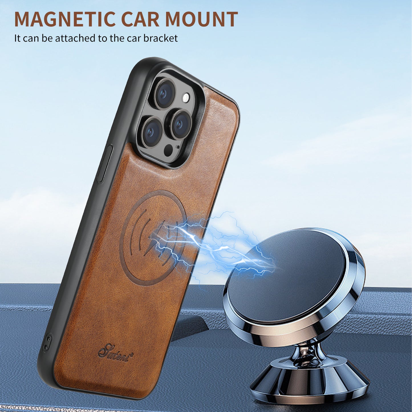 ArmorCase™ Magnetic Leather Case (iPhone Series)